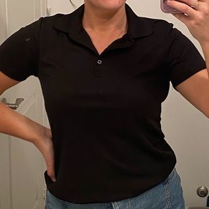 Super light Black Polo T-shirt